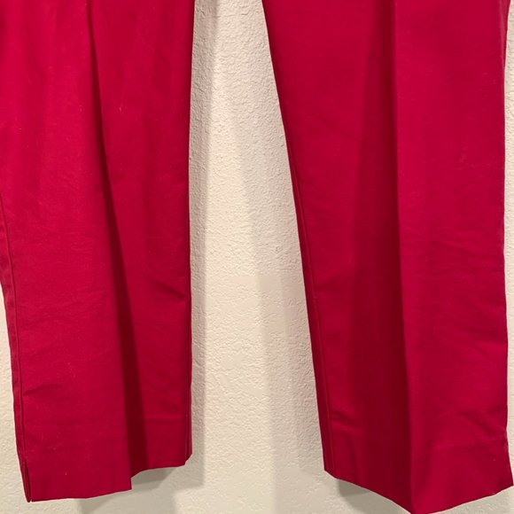 Rafaella Studio Ankle Pants Fuchsia 33x25 Womens 8 - Picture 7 of 8